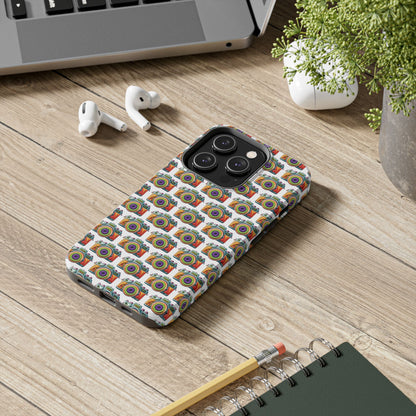 Colorful Camera Tough Phone Case - Perfect Gift for Photographers