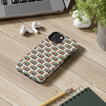 Colorful Camera Tough Phone Case - Perfect Gift for Photographers