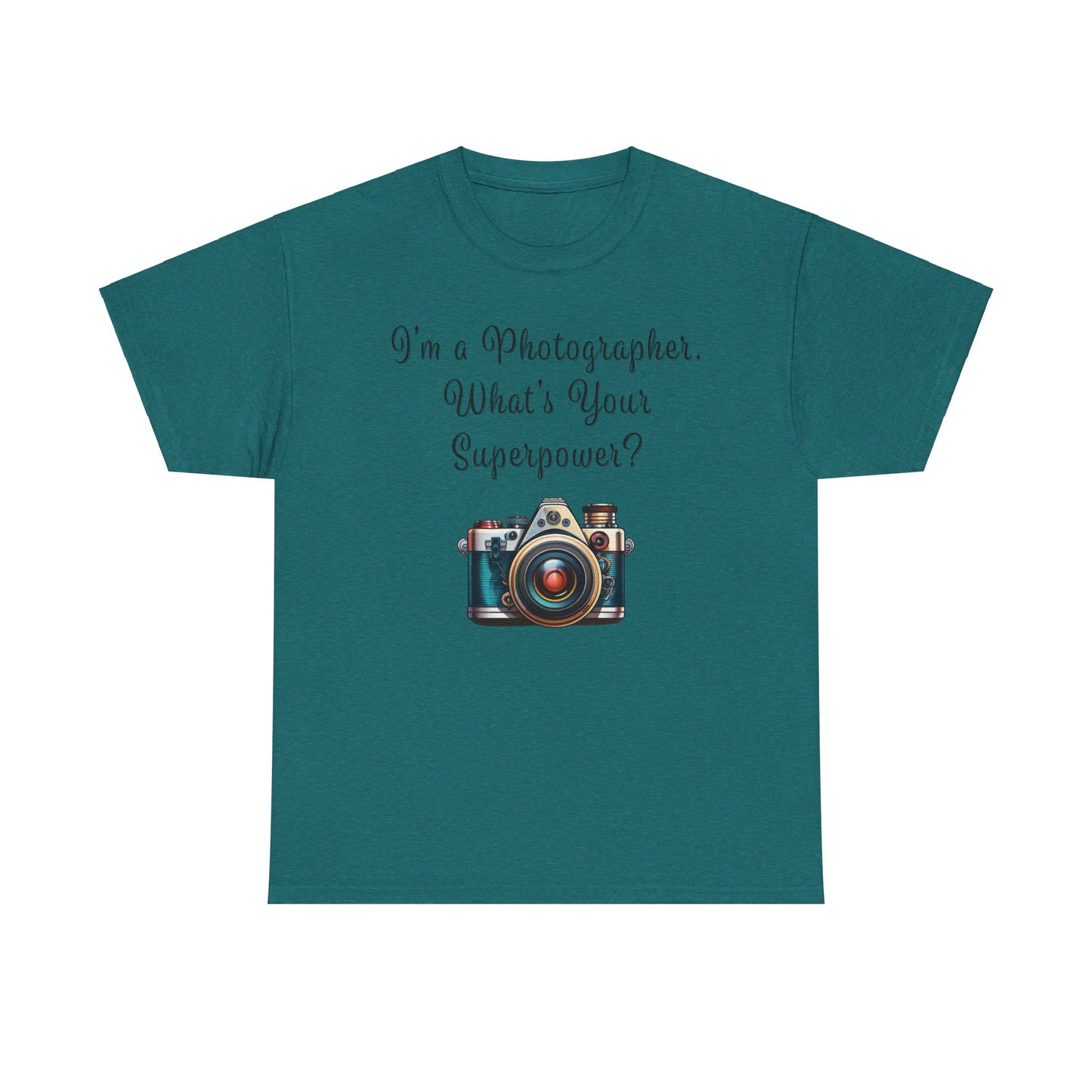 Photographer Superpower - Unisex Heavy Cotton T-Shirt