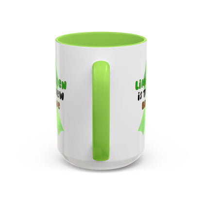 Lime Green Awareness Mug - Colorful 11oz & 15oz Coffee Cup